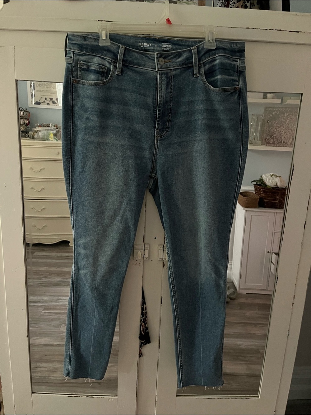 Old Navy Women's Blue Skinny Jeans